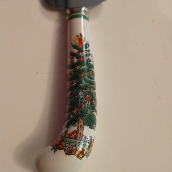 NWT Spode Christmas Tree Pastry server - Picture 9 of 11